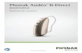 Phonak Audéo B-Direct - Find the best hearing aid solution | Phonak · para mantê-lo conectado à beleza do som! Agradecemos por fazer uma ótima escolha e desejamos muitos anos