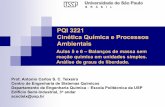 PQI 3221 Cin©tica Qu­mica e Processos 3221...  seu relat³rio apresentado   Agncia Ambiental