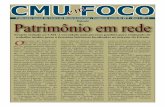 CMU FOCO em - Portal Unicamp | Unicamp · 2011-06-07 · gem as cidades de Campinas, Limeira, Mococa, São Carlos, ... a palestra ‘Imagens de produção de ... Cecília de Godoy