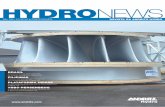 Hydro News 28 - ANDRITZ GROUP · A primeira unidade na central elétrica a fio d’água na Áustria (Página 18) Últimas novidades ... Europa, onde, em 2000, a Va Tech ad-quiriu