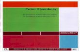 Peter Eísenberg listagem elaborada em 2002 2 · partir da documentação de controle de acervo e listagem de material nos depósitos. ... - Fichamentos/comentários - livros e textos