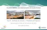 PLANO GERAL DE DRENAGEM DE ALBUFEIRA · informaÇÃo e dados de base 4. anÁlise hidrolÓgica e caudais 5. alteraÇÕes climÁticas e impactos no sistema 6. estratÉgias de drenagem
