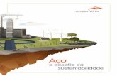 AMT Folder Aço o desafio da sustentabilidadebrasil.arcelormittal.com/pdf/responsabilidade-corporativa/... · Perspectiva Global O Aço e o desenvolvimento sustentável Um objetivo