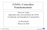 GNSS: Conceitos Fundamentais - fct.unesp.brE3o_Convenc/GNSS... · de uma família de códigos (Gold codes), que tem como característica básica, a baixa correlação entre seus membros.