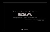 Escola de Sargentos das Armas ESA · Escola de Sargentos das Armas ESA Cursos de Formação de Sargentos Edital Nº 1/SCA, de 26 de Março de 2018. MR132-2018