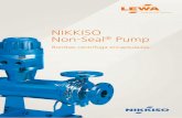 NIKKISO Non-Seal Pump - lewa.com · Bombas NIKKISO Non-Seal ... – Indicações separadas para desgastes axiais e radiais – Detecta desgaste irregular entre os mais dianteiros