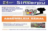 Sinserpu JORNAL DO · os órgãos da prefeitura. O SINSERPU-JF denuncia e reivindica sistemacamente, mas não tem retorno ... ria responsável pelo combate à dengue na cida-
