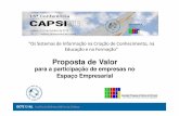 Proposta de Valor - CAPSI 2015capsi2015.iscte-iul.pt/assets/CAPSI2015_Proposta_Valor v21.pdf · Educação e na Formação será o tema central na intervenção de oradores convidados,