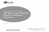 MANUAL DE INSTRUÇÕES 3D Blu-ray™/DVD Home Theater … · Selecionando um arquivo de legenda Ouvindo músicas durante o Slideshow 33 Definições [3D] Funções Avançadas Desfrutando
