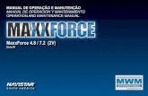 MaxxForce 4.8 / 7.2 (2V)polipecas.com/wp-content/uploads/2016/11/MO_D229.pdf · nutenção do motor maxxforce 4.8/7.2 de ... combustÍvel / combustible / diesel fuel..... 38 drenagem