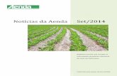 Notícias da Aenda – Dez/2013 · aplicação em áreas com capim amargoso (Digitaria insularis), como manejo com o Glifosato na pré-semeadura de soja. O capim amargoso está resistente