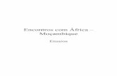 Encontros com África – Moçambique Questao da... · A Questão da Língua na Literatura ... do as obras deste ponto de vista. ... elencam-se entre os autores que consideram que