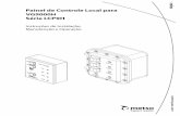 Painel de Controle Local para VG9000H Série LCP9Hvalveproducts.metso.com/documents/neles/IMOs/pt/7LCP9H70pt-BR.pdf · permite que a válvula seja devolvida à posição de operação