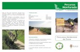 FolhetoMonfurado - CICE - Centro de Interpretação do ... · diferentes paisagens de Evora, algumas das quais integradas no Sítio de Monfurado, classificado pela União Europeia
