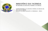 MINISTÉRIO DA FAZENDA - Ministério Público de Contas do Estado de … · 2016-11-10 · Fornecer ao contribuinte individual que lhes presta serviços, comprovante do pagamento