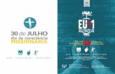 30 de JULHO - batistasparana.org.brbatistasparana.org.br/wp-content/uploads/2017/06/folder-_Ficha... · CAPELANIA CARCERÁRIA Projeto de evangelização nos presídios do Paraná