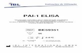 PAI-1 ELISA - ibl-international.com · Faça uma diluição de 1:200 da solução concentrada de Estreptavidina-HRP com Tampão de Reacção (1x) num tubo de plástico limpo conforme
