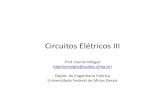 Circuitos Elétricos III - cpdee.ufmg.brcpdee.ufmg.br/~danilomelges//circ3/Aula2-IntroducaoLaplacePt2.pdf · Onde os coeficientes são normalmente números complexos , ... Microsoft