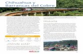 Chihuahua y Barrancas del Cobre - taplanner.comtaplanner.com/.../uploads/2011/10/Chihuahua-espa-con-FICHAS-2011-6.pdf · tas que disfrutan del campismo, la escalada en roca y el ciclismo