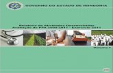 01 - Relatório de Atividades 2011 - SEPOG · Presidente do Instituto de Pesos e Medidas do Estado de Rondônia Presidente da Agência de Defesa Sanitária Agrosilvopastoril do Estado