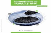 FOSFOLIPÍDEOS DO CAVIAR (F. C. ORAL)arquivos.oficialfarma.com.br/img/descricao_site/PDF/... · • Maior absorção e biodisponibilidade; • Presença de Astaxantina, um carotenóide