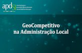GeoCompetitivo na Administração Local - apdsi.pt - Gaiurb EM - Gaia - Marco Lima... · Baseando -se obviamente numa elevada componente tecnológica, é também um projeto de requalificação