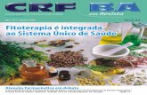 REVISTA CRF 01crf-ba.org.br/revista/revista_03_2007.pdf · a inclusão das plantas medicinais e da Fitoterapia, da Homeopatia, da Medicina Tradicional Chinesa/Acupuntura e do ...