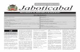 SUMÁRIO - jaboticabal.sp.gov.br · PÚBLICA DO PLANO DE MOBILIDADE URBANA A Prefeitura Municipal de Jaboticabal convida para Audiência Pública do Pla-no de Mobilidade Urbana e