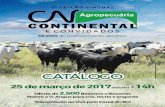CATÁLOGO GADO DE CORTE - centralleiloes.com.br · 2º Leilão Virtual Agropecuária Continental CATÁLOGO GADO DE CORTE Raça: ½ Angus - Sexo: Macho Animais com excelente desempenho
