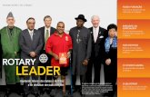 Ajudando líderes de clubes e distritos a se destacar em ... · Stevens enfatiza a importância de promover o engajamento ... pode ser publicada em futuras edições do Rotary Leader.