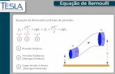 Equação de Bernoulli - teslaconcursos.com.br · escoamento permanente pode ser obtida pela equação de Bernoulli, ... A pressão manométrica necessária na entrada do bocal, em