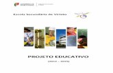 Escola Secundária de Viriato · elaboração de um projeto educativo próprio, constituído e executado de forma participada, dentro dos princípios de responsabilização dos vários