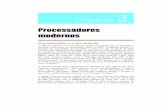 Processadores modernos - contilnet.com.br87ao/processadores.pdf · todos os demais processadores para Soquete 7, com exceção do AMD K6- ... aplicações de nível profissional e
