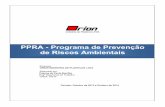 PPRA - Programa de Prevenção de Riscos Ambientais · b) Definição de Estratégia de amostragem e metodologia a ser aplicada para avaliaçã o de cada um dos agentes identificados;