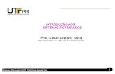 0010-IntroducaoSD.ppt [Modo de Compatibilidade]tacla/JAVAProgParSD/0010-IntroducaoSD.pdf · SISTEMAS DISTRIBUÍDOS Prof. Cesar Augusto Tacla ... . Exemplo 6: BOINC PC 2. Download