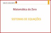 Matemática do Zero · Consiste em somar as equações , ... Resolva usando o método da substituição. a) a) ... então, em R$, o preço do