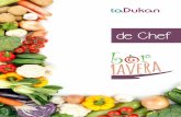 Toque de Chef - media.dietadukan.com.brmedia.dietadukan.com.br/ebook/ebook-primavera-sd.pdf · Primavera Dieta Dukan você encontrará ... a água está em 60% do corpo humano, ...