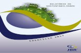 RELATÓRIO DE SUSTENTABILIDADE - jbr.eng.br · Elaboração do Projeto Executivo e Respectivos Estudos Ambientais PCA/PRAD, referente ... Petrobras, (antes 480 empresas).