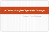 A Determinação Objetal da Doença - cebes.org.brcebes.org.br/site/wp-content/uploads/2014/04/Roberto-Passos.pdf · Roberto Passos Nogueira A Determinação Objetal da Doença .