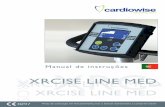 Manual de instruções XRCISE LINE MED XRC- · A nossa linha XRCISE LINE MED inclui aparelhos especialmente adaptados às necessidades na área da medicina. Os aparelhos têm uma