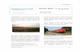 Comboios em Portugal Iberian Steelcombport.portugalferroviario.net/artigos/outros/CBP2011-09.pdf · Locomotiva 6004 traccionando o primeiro comboio Iberian Steel circulando por entre