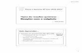 Reações de precipitação Pp. 97 a 103 Atenção às · formam precipitados designam-se por reações de precipitação. ... juntam soluções aquosas de cloreto de bário e de