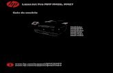 LaserJet Pro MFP M426, M427 - produktinfo.conrad.com · Configuração do hardware e instalação do software da impressora ... (somente modelos fdn e fdw) ... Impressão frente e