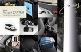 Novo Renault CAPTUR · Ideal para montar um porta-bicicleta ou outros equipamentos de teto, aumentando a capacidade de carga do seu carro. 7711733299 02 Engate ... de objetos que