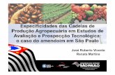 Especificidades das Cadeias de Produção Agropecuária em ... · •Para a pesquisa agropecuária brasileira -em grande medida financiada por recursos públicos -avaliar e identificar