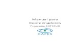 Manual para Coordenadores - capes.gov.br · Manual para Coordenadores Programa COFECUB 3 Glossário Missões de trabalho – Viagem para França de um pesquisador ou o coordenador