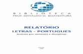 Acervos por semestre e disciplinas - portal.uneb.br fileIntroduçao a linguística: domínios e fronteiras : Volume 2. 3. ed. 6 495 Sao Paulo: Cortez, 2003. 270p. ISBN 85-249-0773-8