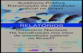 relatório banalização revisão-1 - crprj.org.br · vivem nas entranhas de leprosários pelo Brasil afora (cerca de três mil) e outros segmentos encarcerados. Quero agradecer a