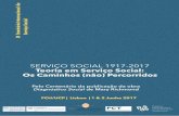 SERVIÇO SOCIAL 1917-2017 Teoria em Serviço Social: Os ... · Investigação em “Transições e Desenvolvimento Psicológico e Social ... de Doutoramento em Serviço Social e de