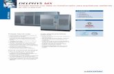 UPS Trifásica Solução flexível com base no transformador ... · de 250 a 900 kVA Proteção ideal da carga • Funcionamento permanente no modo VFI ... • Arquitetura tolerante
